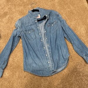 Levi's Blue Button Down Shirt